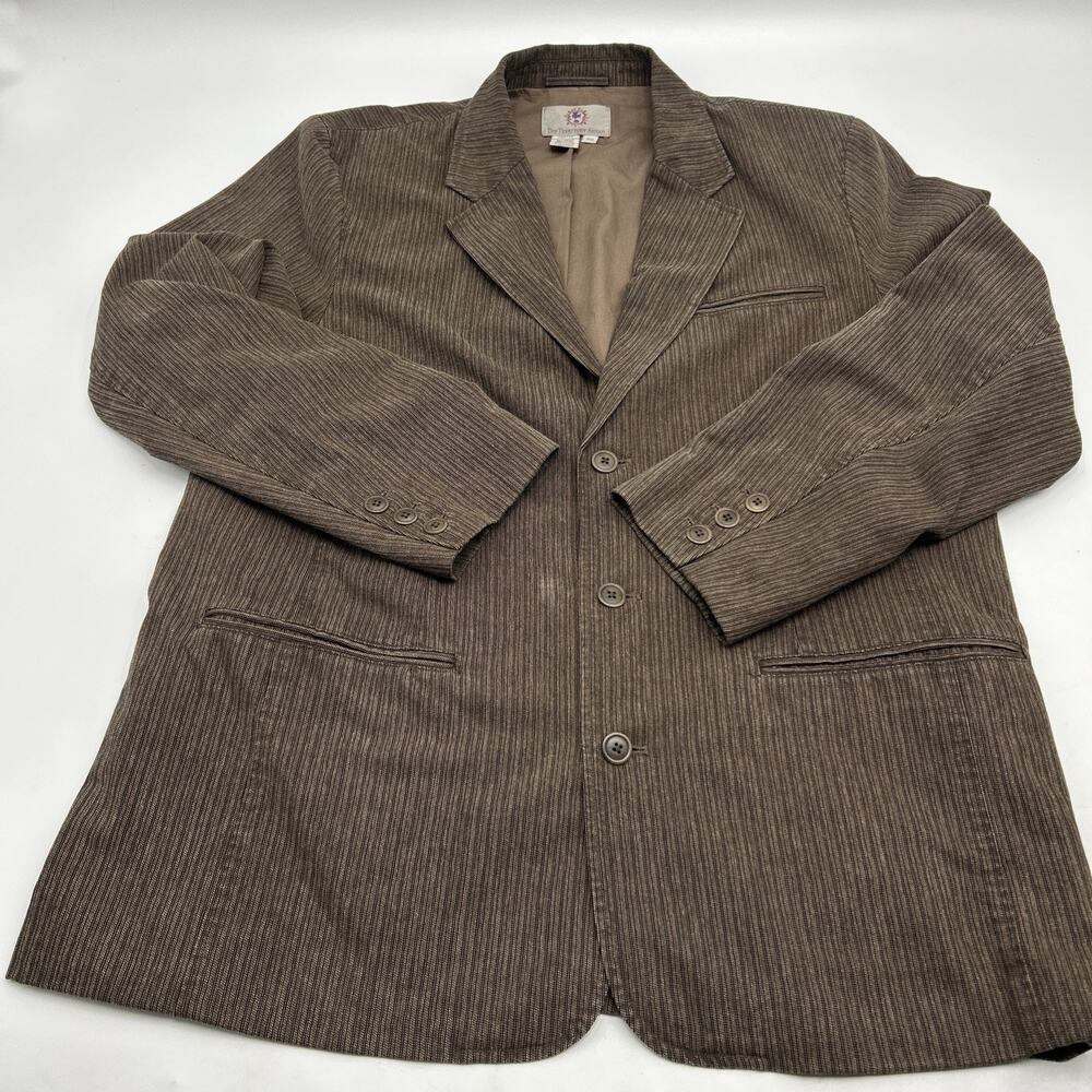 Territory Ahead Jacket Mens 46 R Brown Sport Coat Blazer Lined Vintage